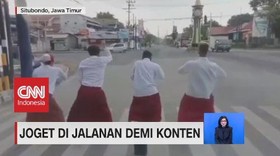 VIDEO: Joget di Jalanan Demi Konten