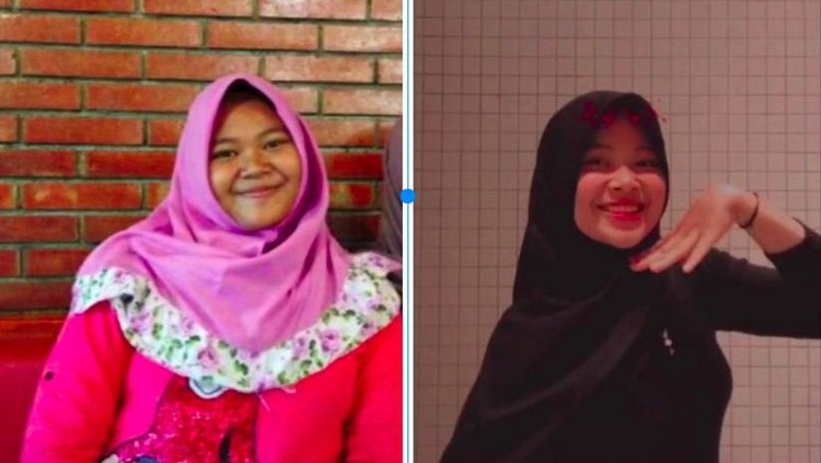 Viral di TikTok, Hijaber Turun 45 Kg Viral di TikTok, Hijaber Turun 45 Kg