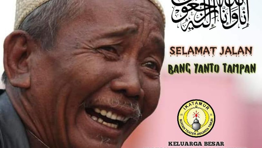 Komedian Yanto Tampan meninggal dunia