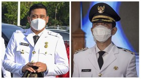 Gibran dan Bobby Nasution Bagi-bagi Ponsel & Laptop Gratis