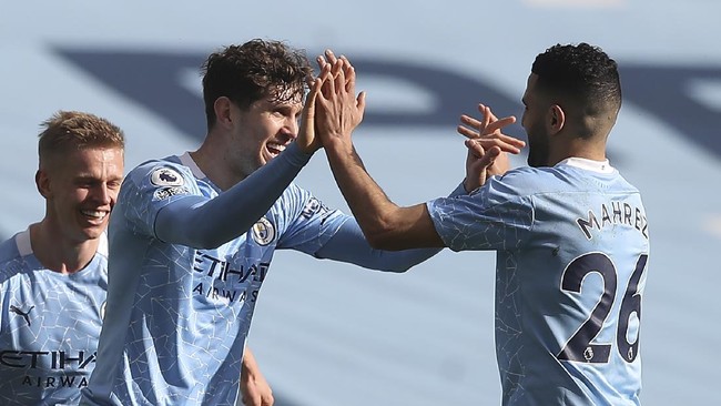 Manchester City menang tipis 2-1 atas West Ham United pada pekan ke-26 Liga Inggris di Stadion Etihad, Sabtu (27/2).