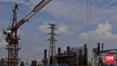 FOTO : Melongok Proyek Revitalisasi Pasar Senen Proyek pembangunan kembali Pasar Senen usai kebakaran di 2017 diperkirakan selesai pada April 2022.