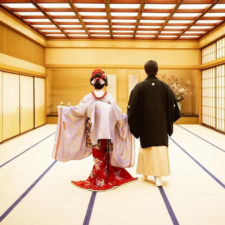 <p>Sementara, Reino Barack juga mengenakan pakaian tradisional Jepang, Bunda. (Foto: Instagram @princesssyahrini)</p>