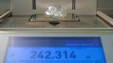 FOTO: Berlian Langka 242 Karat Bakal Dilelang di Dubai Alrosa, produsen berlian asal Rusia, akan melelang salah satu berlian berukuran besar 242 karat dalam abad ini.