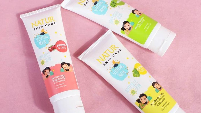3 Varian Natur Skincare Sleeping Mask, Bantu Perbaiki Masalah Kulit Kamu
