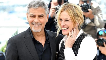 Julia Roberts & George Clooney Lakukan Adegan Ciuman hingga Ulang 80 Kali