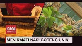 VIDEO: Nikmatnya Ragam Nasi Goreng Unik Bandung