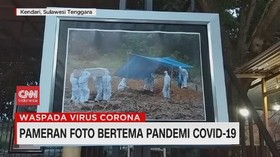 VIDEO: Pameran Foto Bertema Pandemi Covid-19