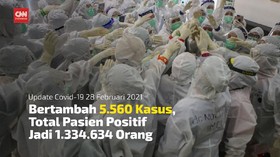 VIDEO: Positif Covid-19 Harian Turun Jadi 5.560 Kasus