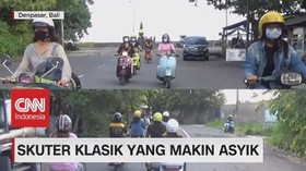 VIDEO: Skuter Klasik Yang Makin Asyik