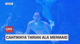 VIDEO: Cantiknya Tarian Ala Mermaid