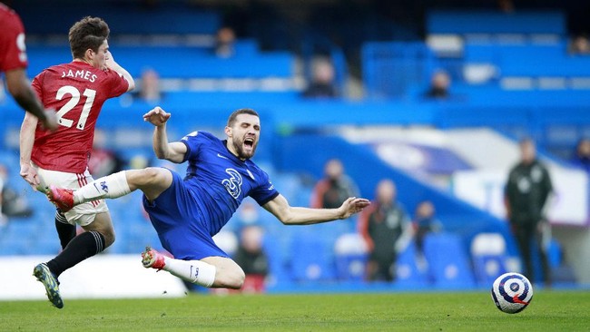 FOTO: Chelsea vs Man Utd Berakhir Antiklimaks