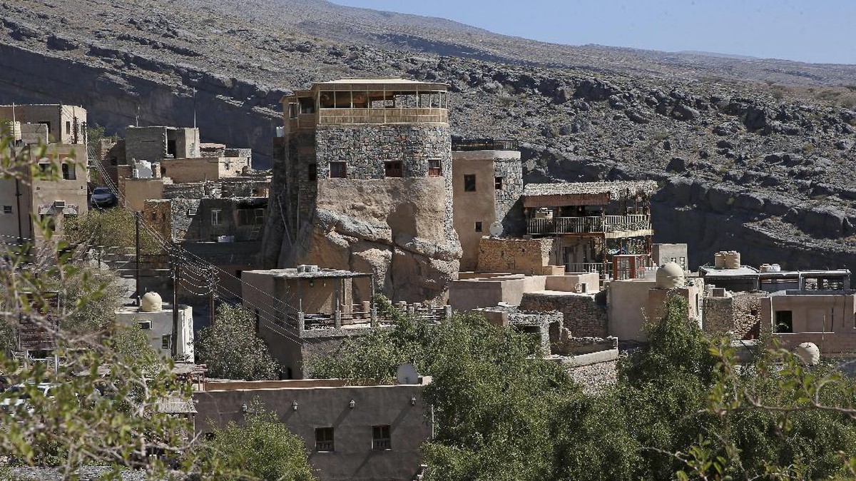 FOTO: Wujud 'Grand Canyon' Versi Oman