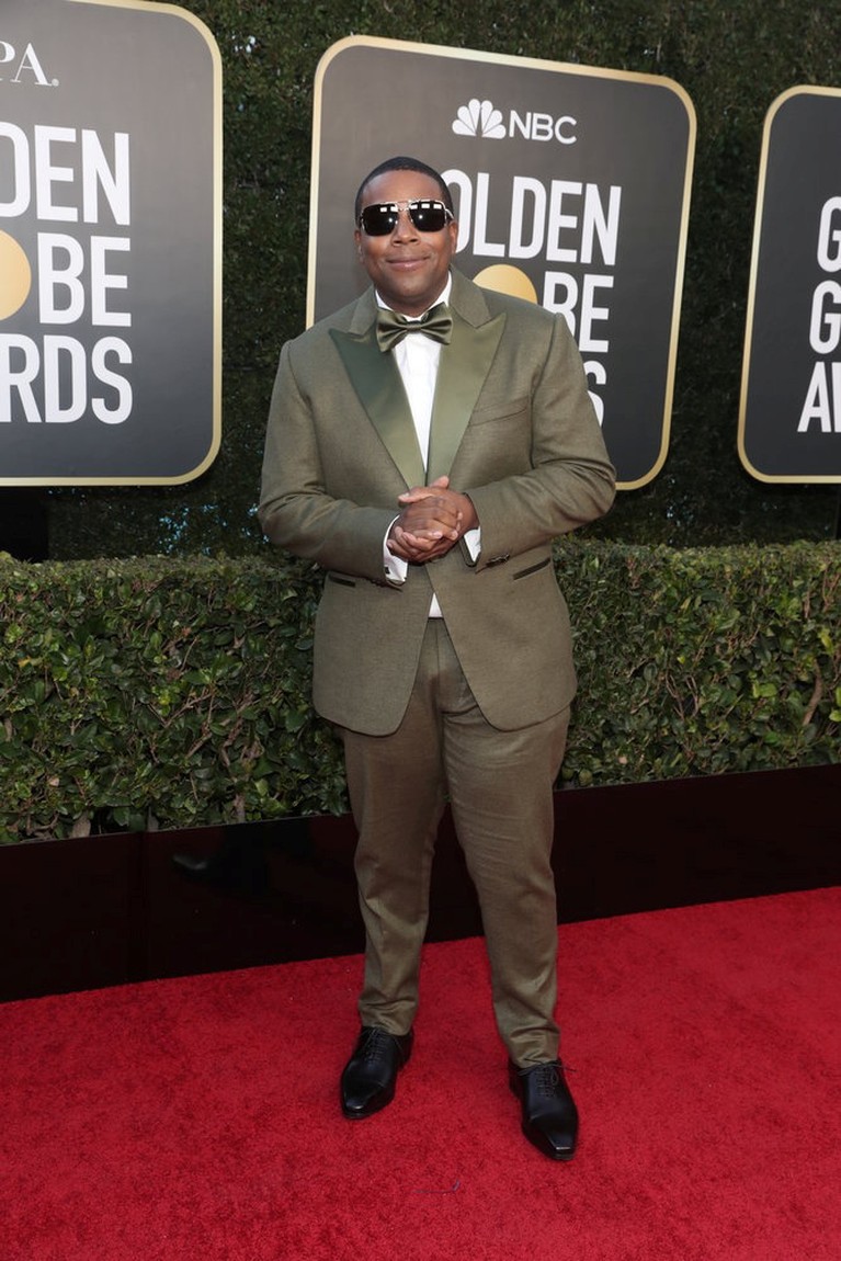 Kenan Thompson Actor Kenan Thompson poses in this handout photo from the 78th Annual Golden Globe Awards in Beverly Hills, California, U.S., February 28, 2021. Todd Williamson/NBC Handout via REUTERS ATTENTION EDITORS - THIS IMAGE HAS BEEN SUPPLIED BY A THIRD PARTY. NO RESALES. NO ARCHIVES.