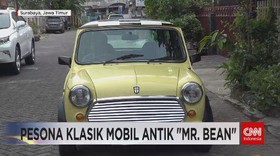 VIDEO: Pesona Klasik Mobil Antik 'Mr. Bean'