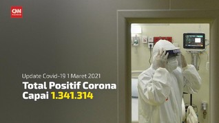 VIDEO: Positif Corona Capai 1.341.314 Jelang Setahun Pandemi