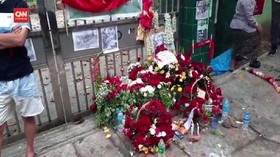 VIDEO: Duka Cita Warga bagi 18 Pedemo Myanmar yang Tewas