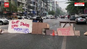 VIDEO: Suasana Myanmar Pascademo Berdarah 18 Tewas