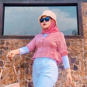 5 Ide Outfit Hijab dengan Peplum Top, Bikin Kesan Langsing dan Stunning