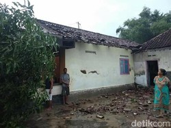 Angin Kencang Rusak Permukiman Warga 3 Desa di Jombang