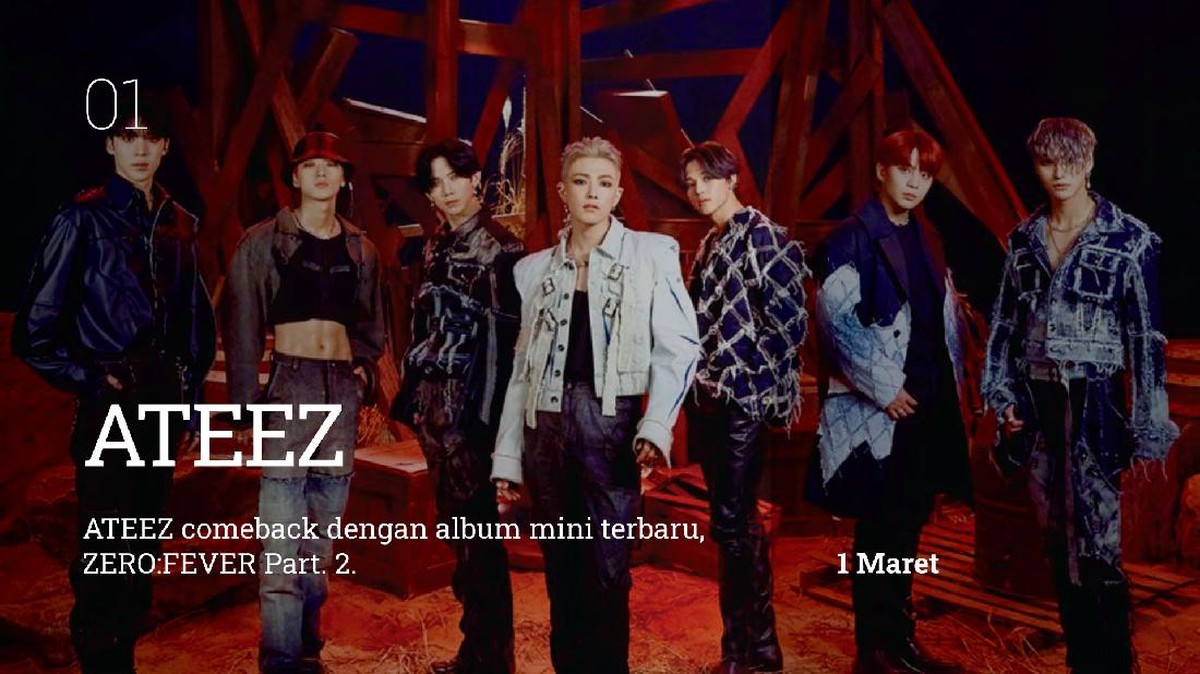INTIP: Jadwal Comeback Idol K-pop Maret 2021