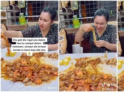 Wanita Selipkan Gelang Emas Rp 39 Juta ke Seafood untuk Hadiah Sahabatnya