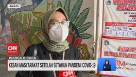 VIDEO: Kesan Masyarakat Setelah Setahun Pandemi Covid-19