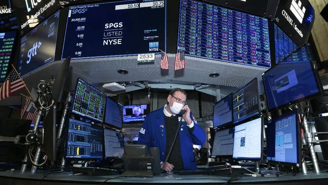 Pasar Was-Was dengan Kinerja Perusahaan, Wall Street Melemah