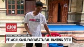 VIDEO: Pelaku Usaha Pariwisata Bali Banting Setir
