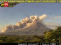 VIDEO: Detik-detik Erupsi Gunung Sinabung, Kolom Abu 5 Km