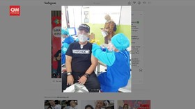 VIDEO: Bawa Rekomendasi Dokter, Indro Warkop Divaksinasi