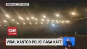 VIDEO: Viral Kantor Polisi Rasa Kafe