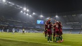 FOTO: Sikat Wolves, Man City Menuju Rekor Baru Kemenanangan 4-1 atas Wolverhampton Wanderers, Rabu (3/3), membuat Manchester City tanpa kalah di 28 laga sama dengan rekor yang dibuat pada 2017.