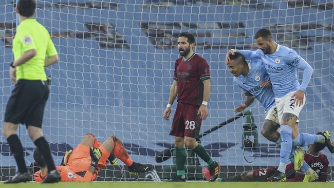 Man City 22 Poin Menuju Juara Liga Inggris Manchester City hanya membutuhkan 22 poin untuk keluar sebagai juara Liga Inggris musim 2020/2021.