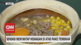 VIDEO: Sensasi Menyantap Hidangan di Atas Panci Tembikar