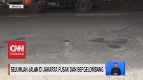 VIDEO: Sejumlah Jalan di Jakarta Rusak & Bergelombang