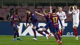 FOTO: Comeback Dramatis Antar Barcelona ke Final Copa del Rey Barcelona melangkah ke final setelah membalikkan agregat menjadi 3-2 atas Sevilla pada leg kedua semifinal Copa del Rey di Camp Nou, Kamis (4/3) dini hari WIB.