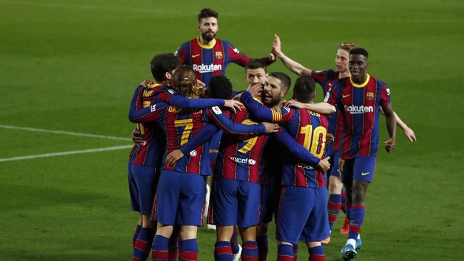 Barcelona berhasil lolos ke final Copa del Rey usai menang 3-0 atas Sevilla dan unggul agregat 3-2 secara keseluruhan.