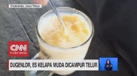 VIDEO: Dugenlor, Es Kelapa Muda Dicampur Telur