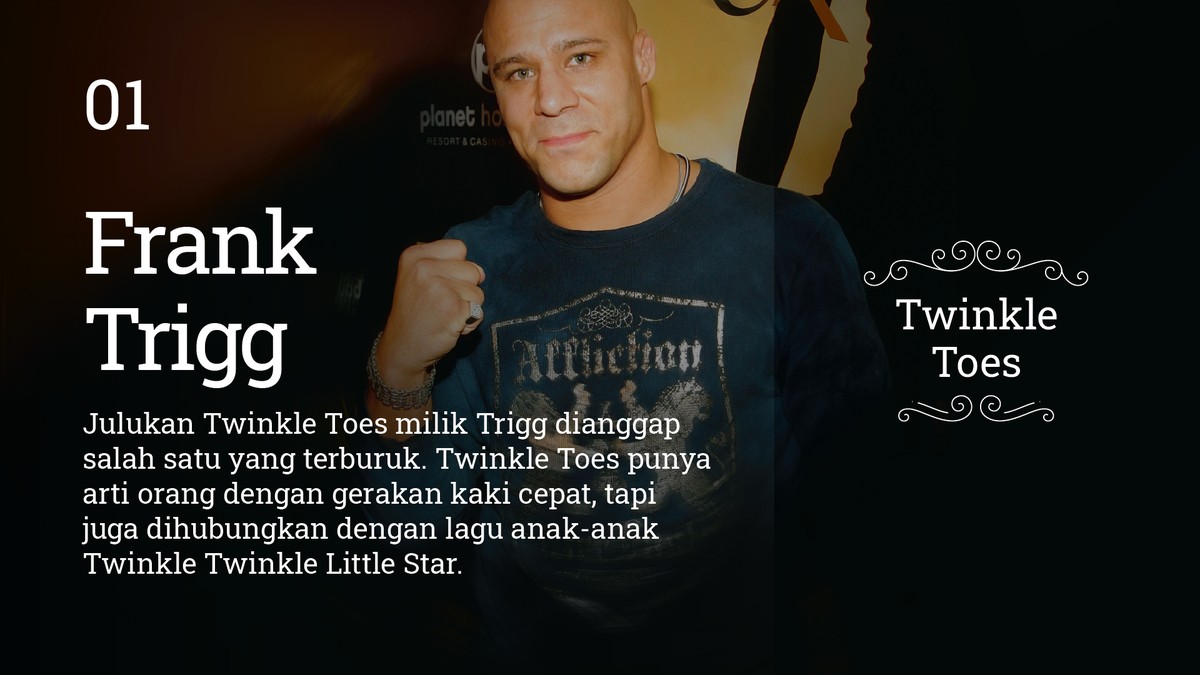 INTIP: 7 Julukan Petarung UFC Paling Lucu dan Aneh