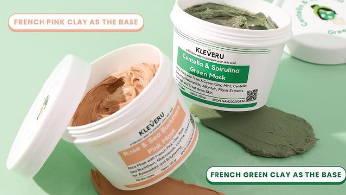 Perdana! Kleveru Keluarkan Produk Clay Mask yang Aman untuk Kulit Sensitif