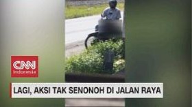 VIDEO: Lagi, Aksi Tak Senonoh di Jalan Raya
