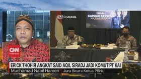 VIDEO: Bicara Soal Said Aqil Siradj Jadi Komut PT. KAI