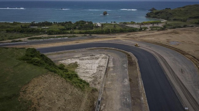 FOTO : Progres Sirkuit Mandalika Jelang Kunjungan Dorna