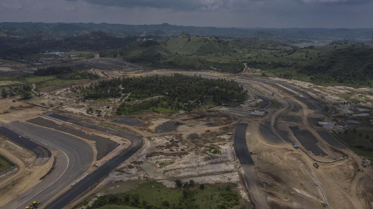 FOTO : Progres Sirkuit Mandalika Jelang Kunjungan Dorna