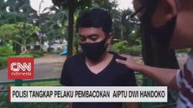VIDEO: Polisi Tangkap Pelaku Pembacokan Aiptu Dwi Handoko