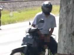 Beredar Video Pria Onani di Pinggir Jalan Raya Blitar