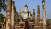 FOTO: Peradaban Sebelum Bangkok di Sukhothai Jauh sebelum Bangkok menjadi ibu kota Thailand, pemerintahan Negara Gajah Putih berpusat di Sukhothai.
