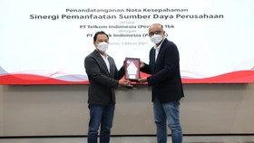 Telkom dan Pupuk Indonesia Perkuat Ketahanan Pangan Nasional