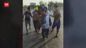 VIDEO: Insiden Berdarah 38 Pedemo Myanmar Tewas